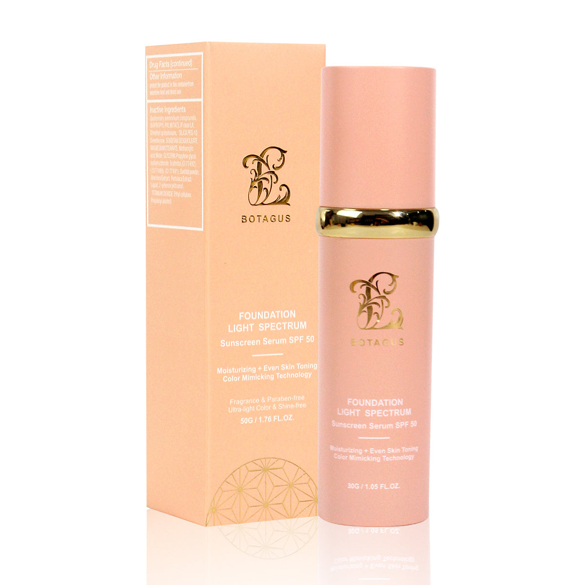 BOTAGUS 4-in-1 SPF 50 Foundation Stick