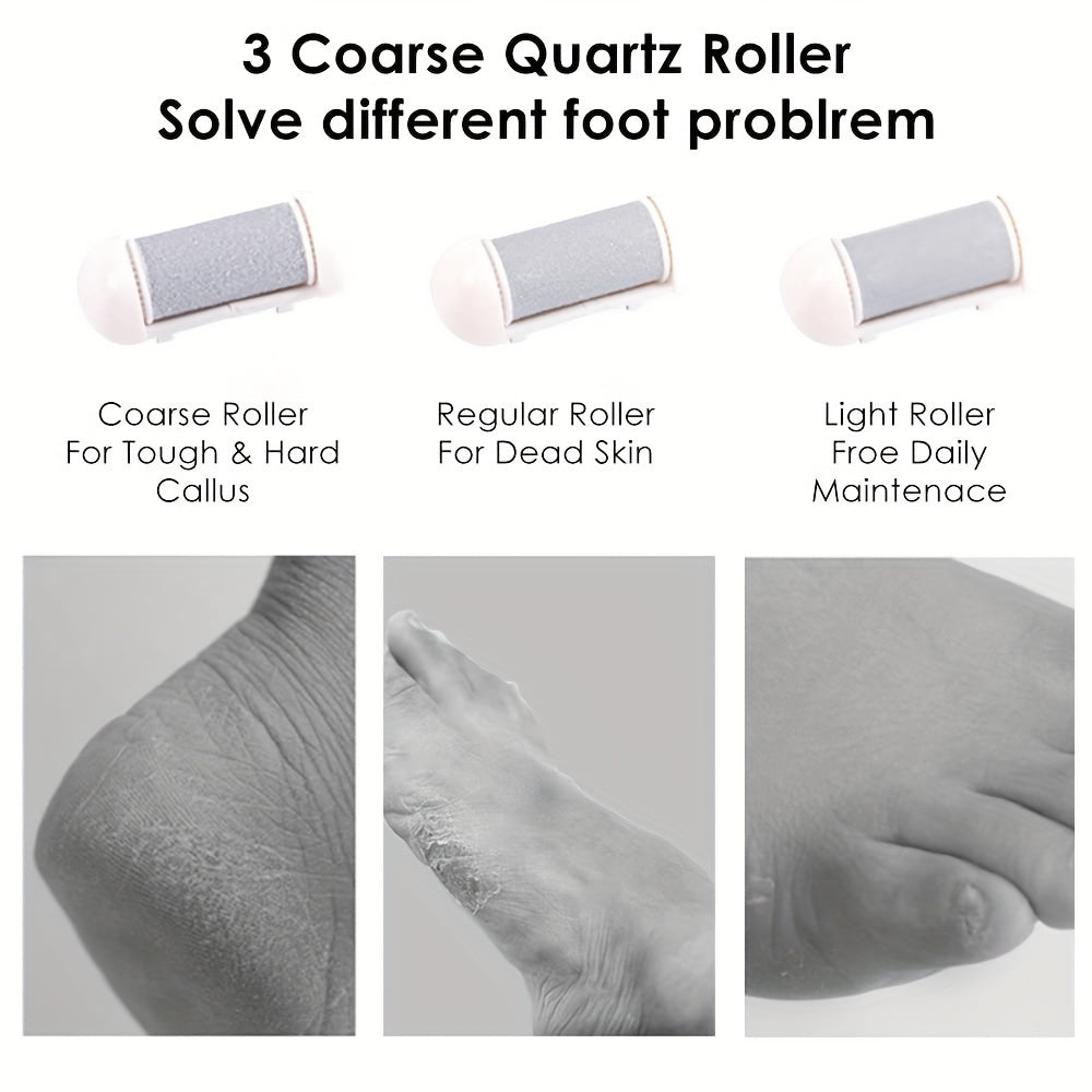 Electric Foot Grinder – Callus Remover & Pedicure Kit