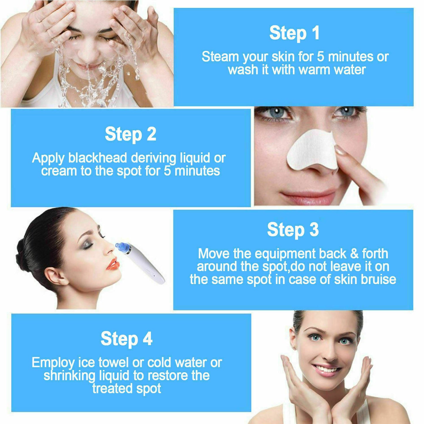 Electric Blackhead Vacuum – Pore & Acne Remover