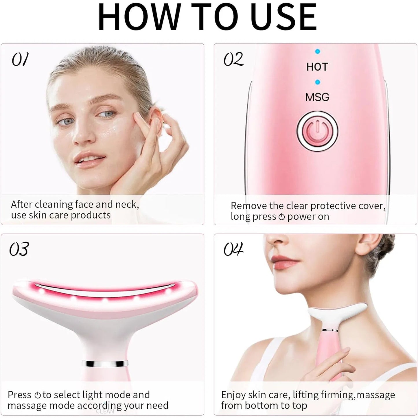 3-in-1 Neck & Face Sculpting Massager