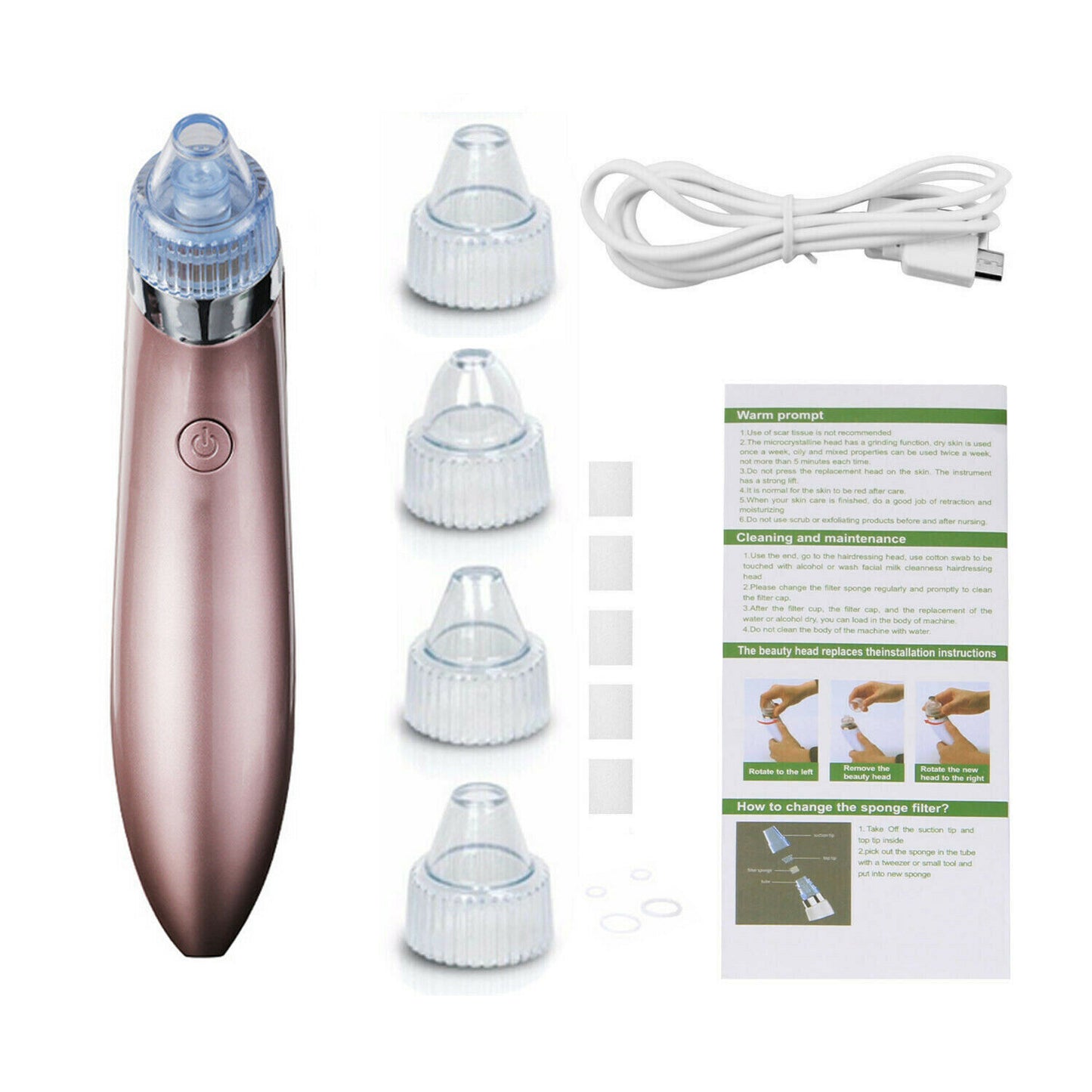 Electric Blackhead Vacuum – Pore & Acne Remover