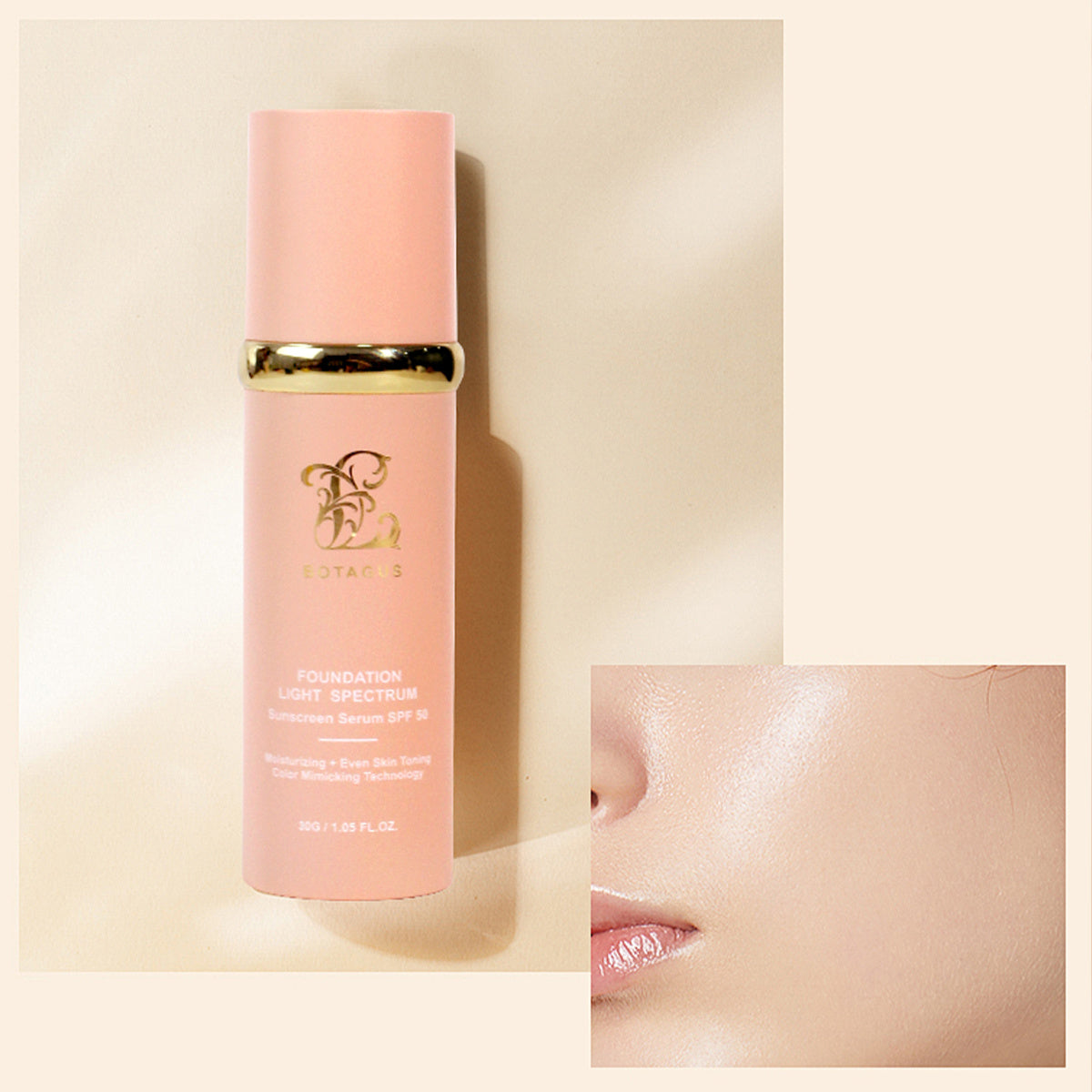 BOTAGUS 4-in-1 SPF 50 Foundation Stick