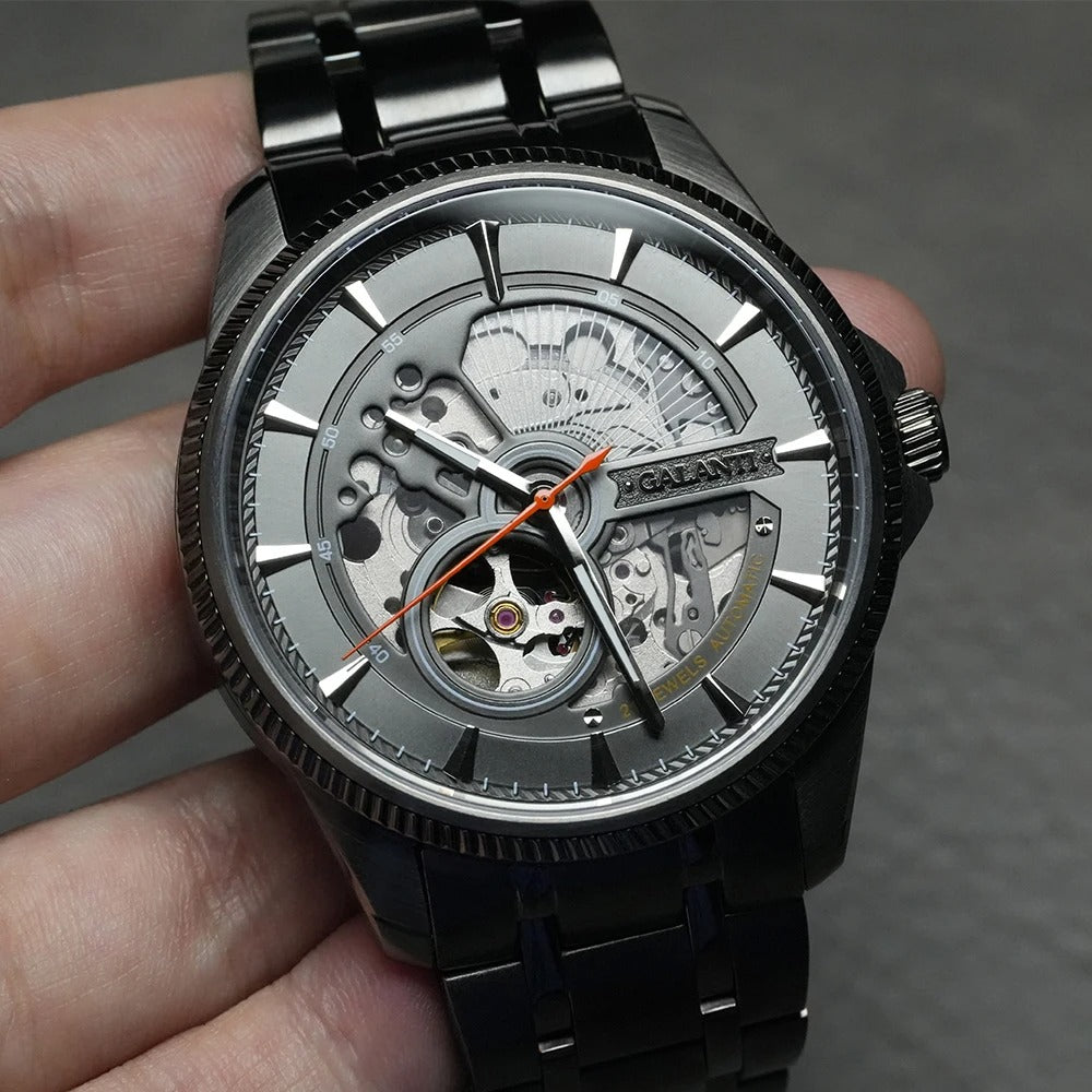 CADISEN Skeleton Mechanical Watch