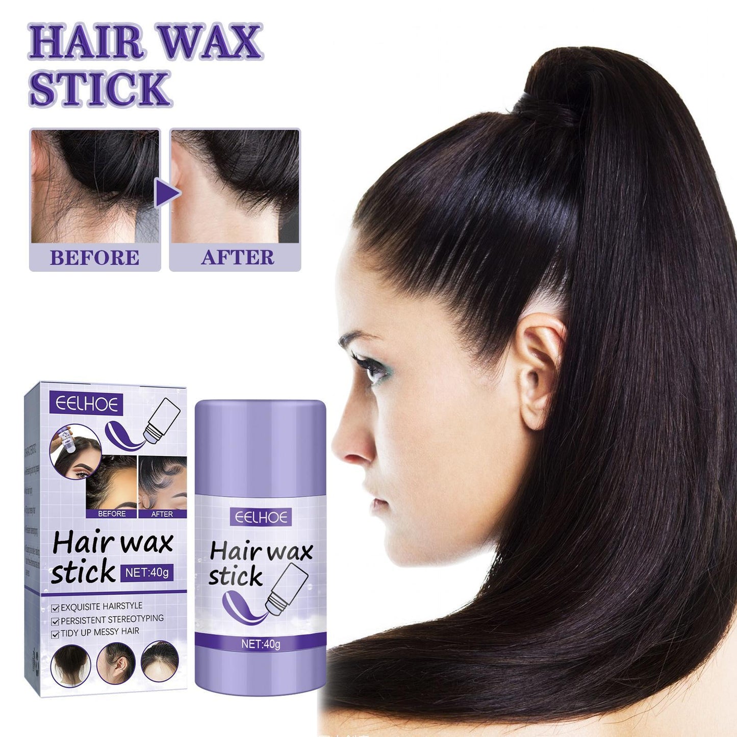 EELHOE Hair Wax Stick