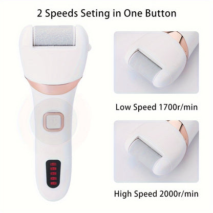 Electric Foot Grinder – Callus Remover & Pedicure Kit