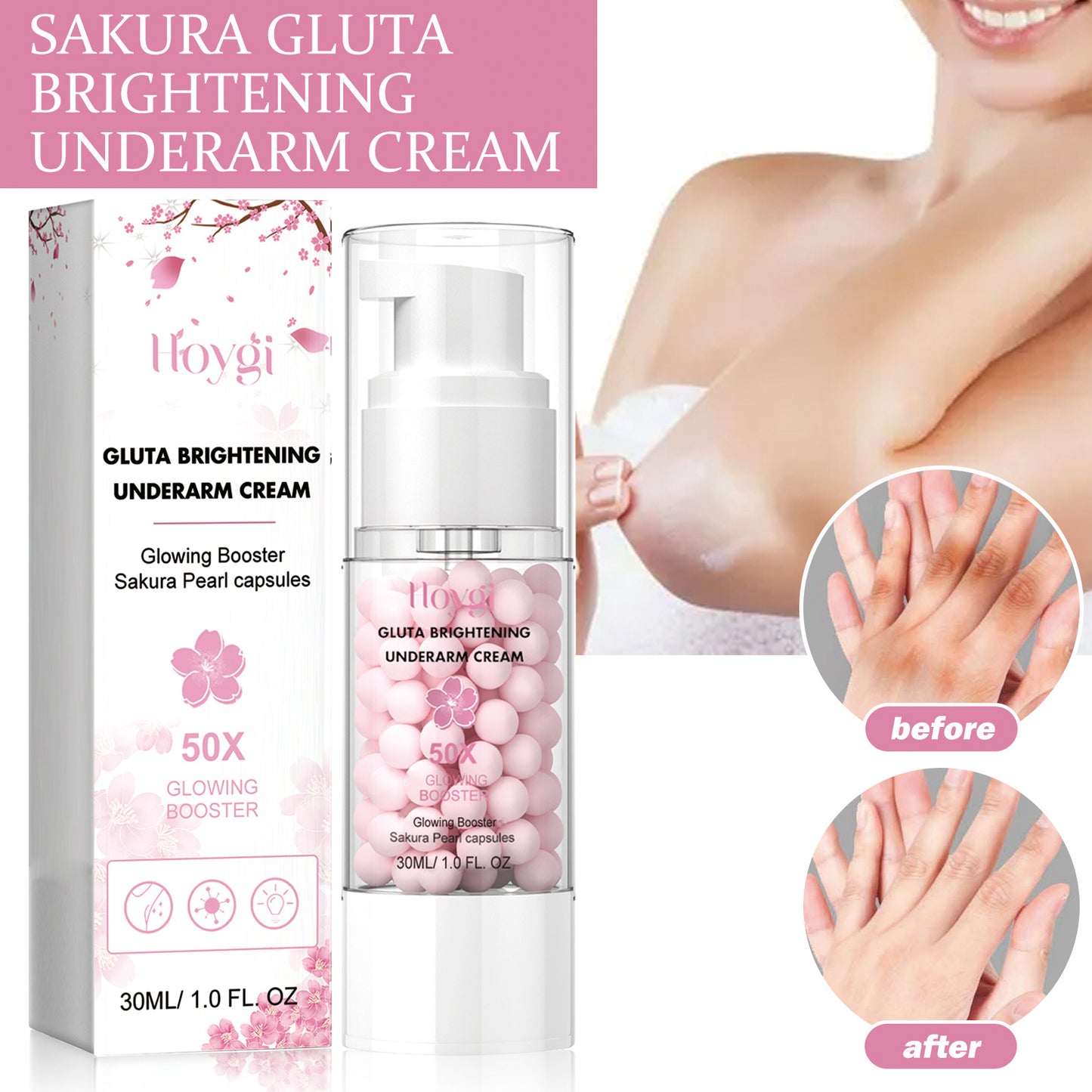 Hoygi Brightening Underarm & Joint Cream
