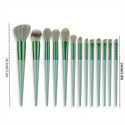 13-Piece Professional Makeup Brush & Sponge Set