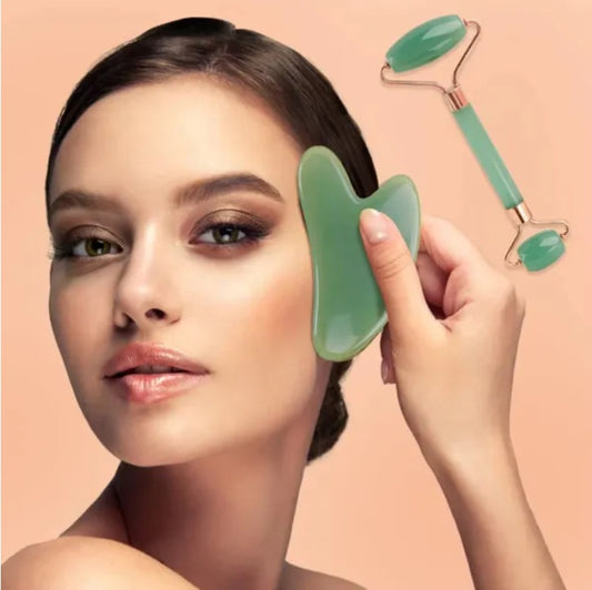Gua Sha Board (2PCS) – Facial & Body Massage Tool