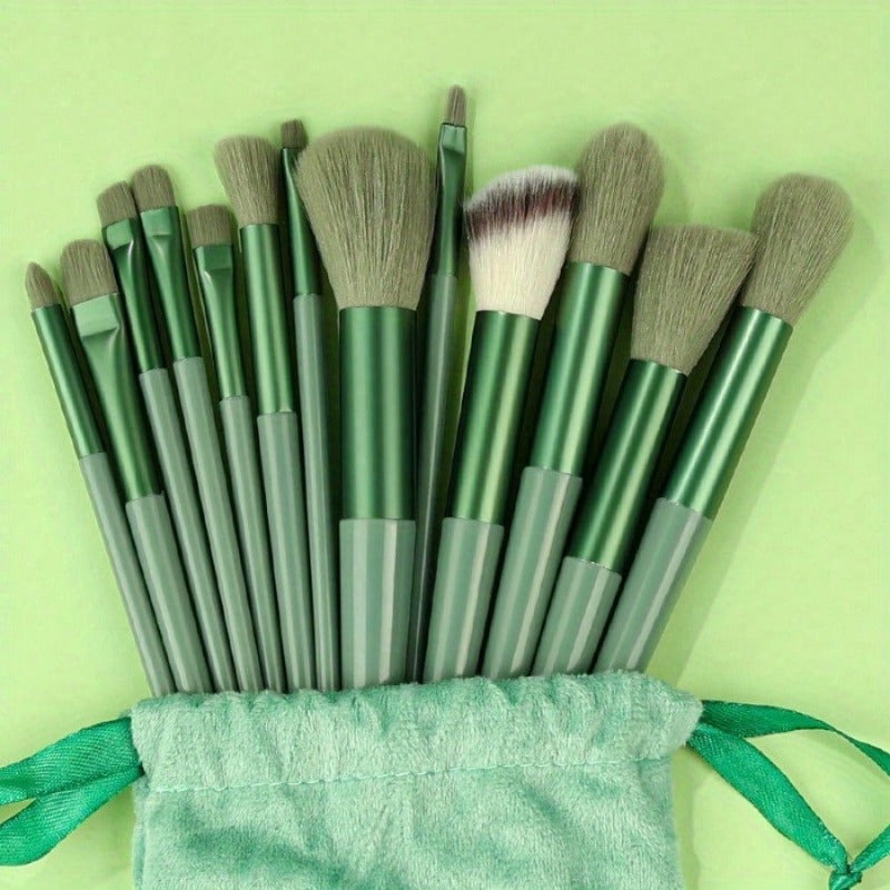 13-Piece Professional Makeup Brush & Sponge Set