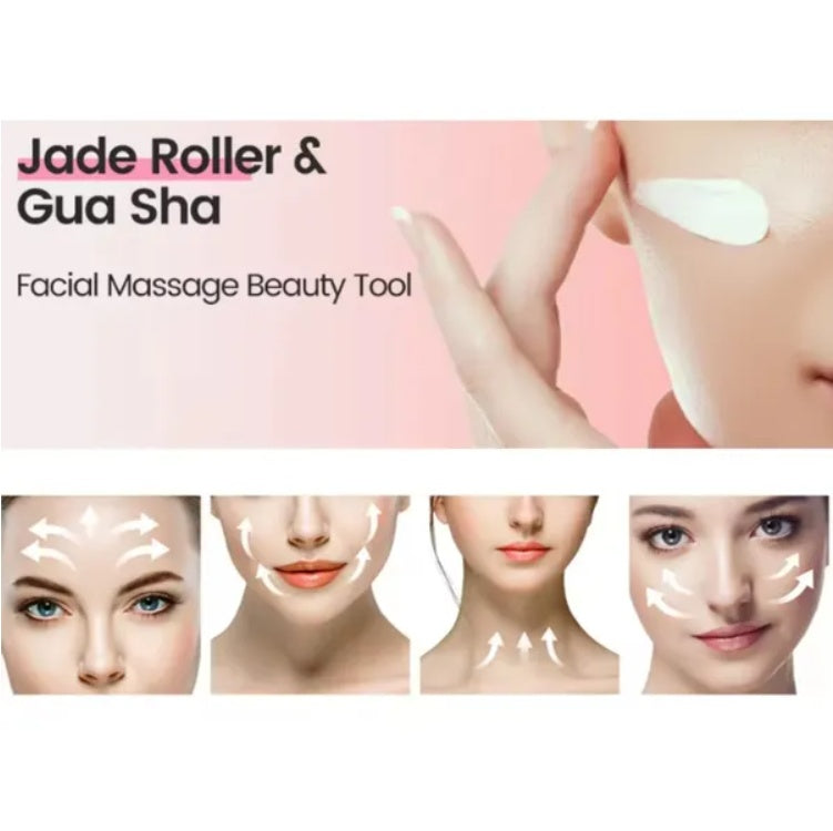 Gua Sha Board (2PCS) – Facial & Body Massage Tool