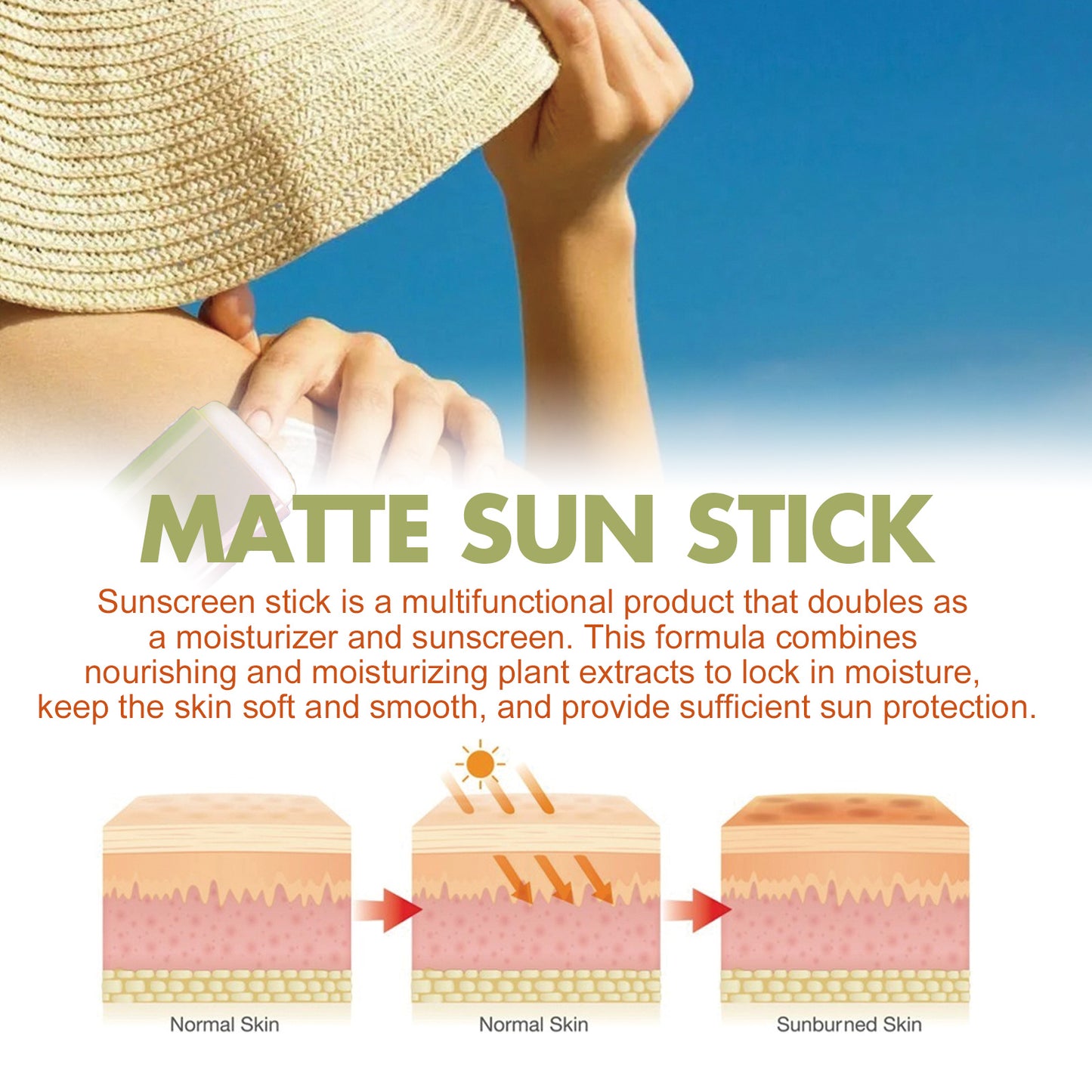 Jaysui Matte UV Protective Stick