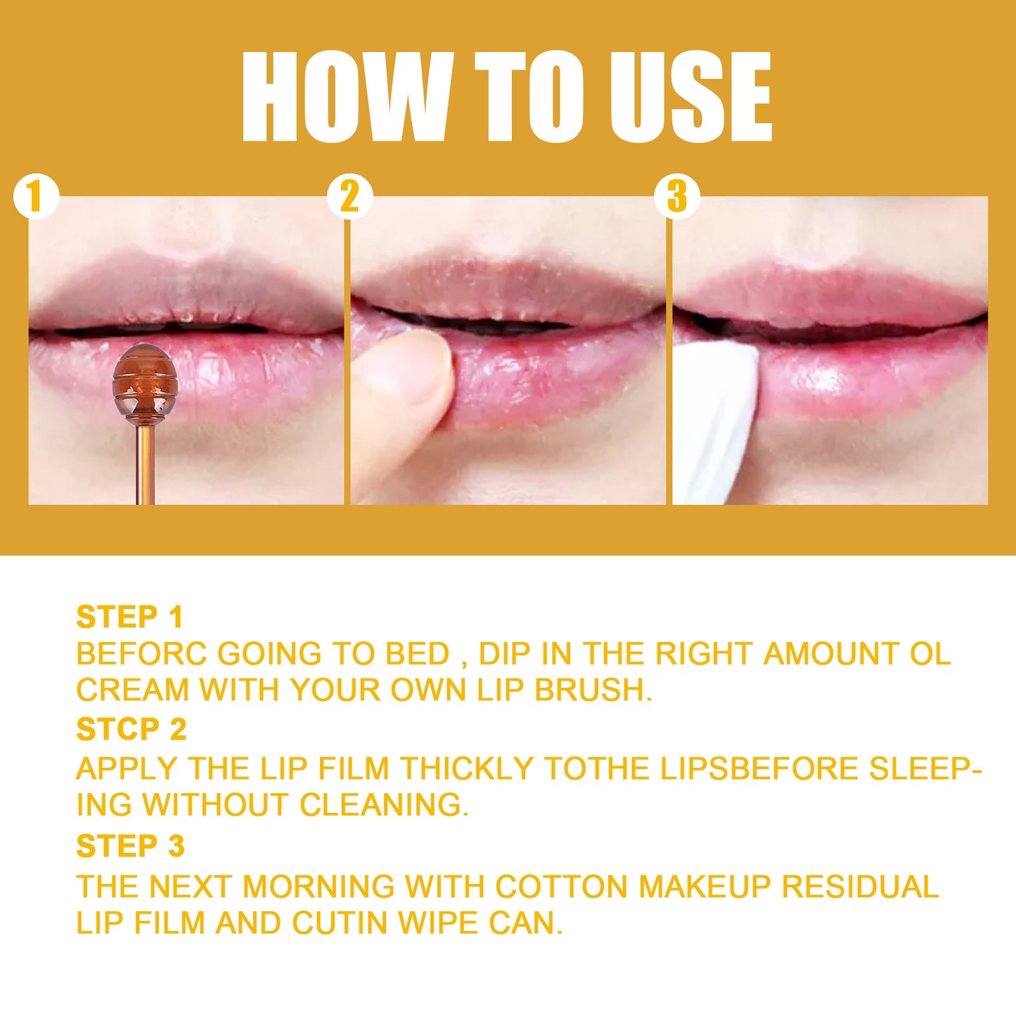 EELHOE Honey Lip Mask – Moisturizing & Exfoliating
