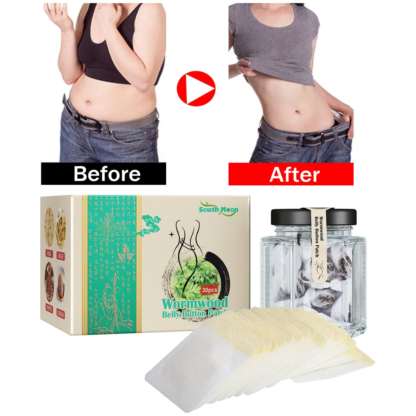 South Moon Herbal Detox Weight Loss Patch