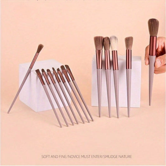 13-Piece Professional Makeup Brush & Sponge Set
