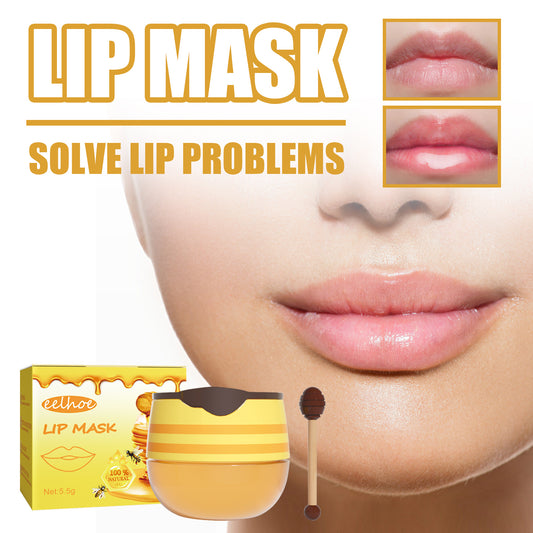 EELHOE Honey Lip Mask – Moisturizing & Exfoliating