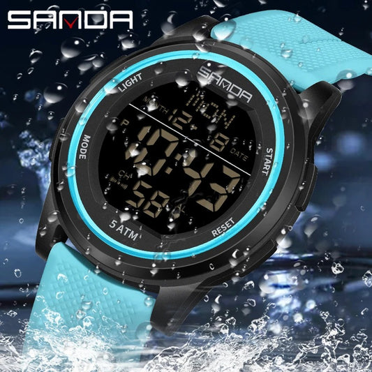 SANDA Outdoor Sport LED Digital Watch