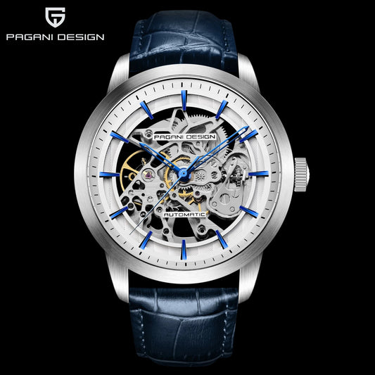 PAGANI DESIGN Luxury Automatic Skeleton Watch